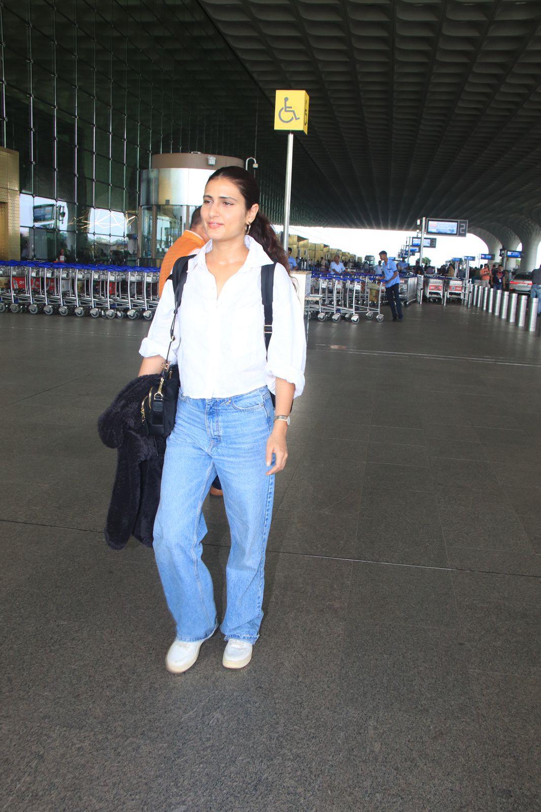 Fatima Sana Shaikh looked uber at the airport in this casual outfit